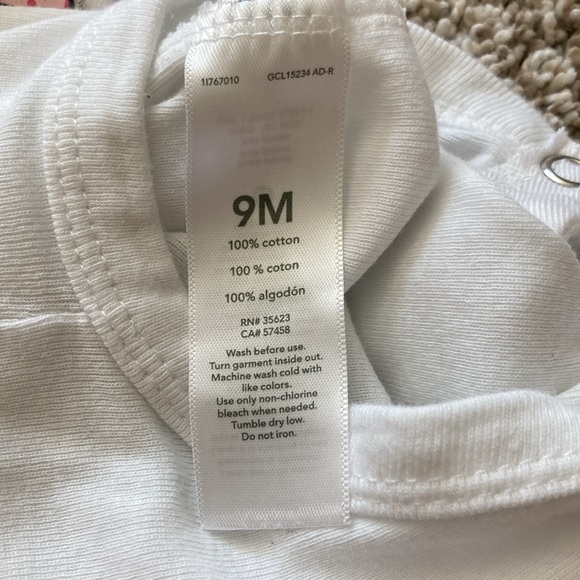 Carter’s Sea You at the Beach bodysuit and top, 9 months size - Picture 6 of 13